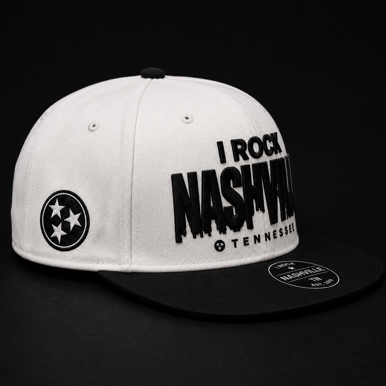 I ROCK NASHVILLE TN SNAPBACK

Premium Nashville Skyline Edition