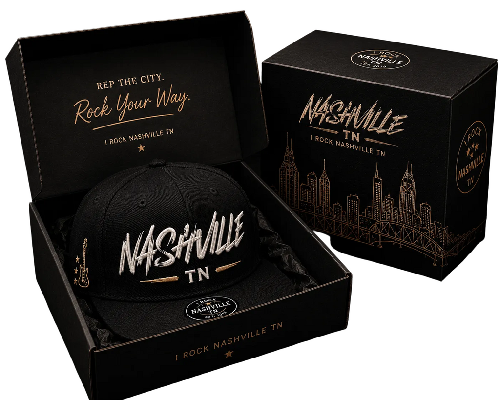 Nashville TN Script Snapback Hat