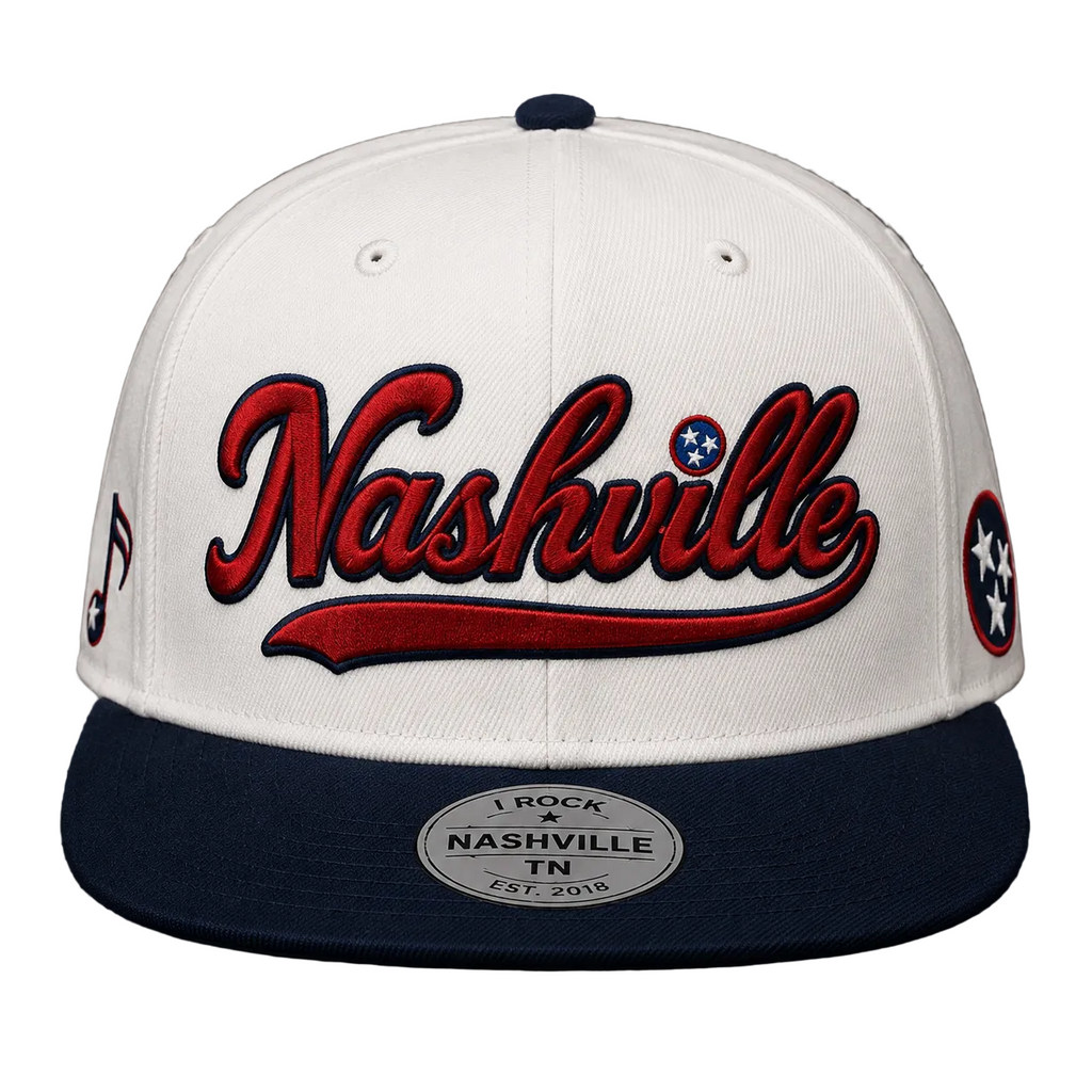 Nashville Script Snapback — Limited Drop