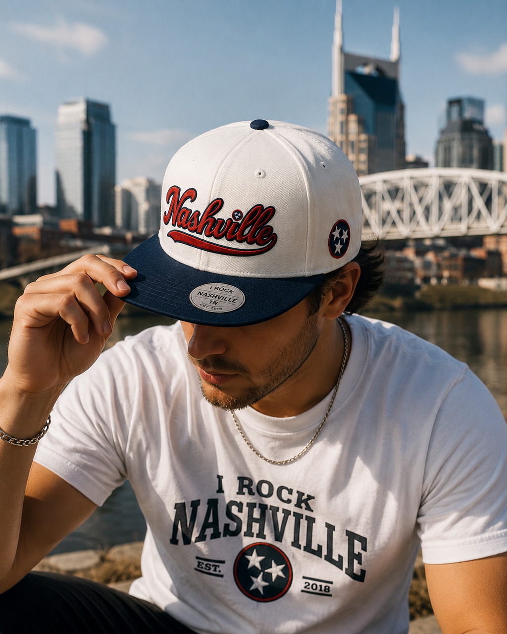 Nashville Script Snapback — Limited Drop