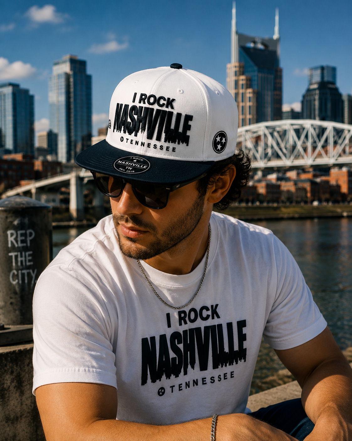 I ROCK NASHVILLE TN SNAPBACK

Premium Nashville Skyline Edition
