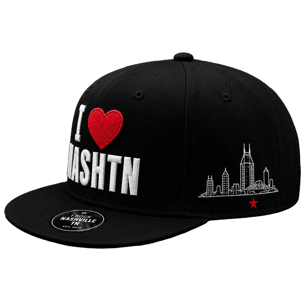 I ❤️ NASHTN Premium Snapback – Limited Drop