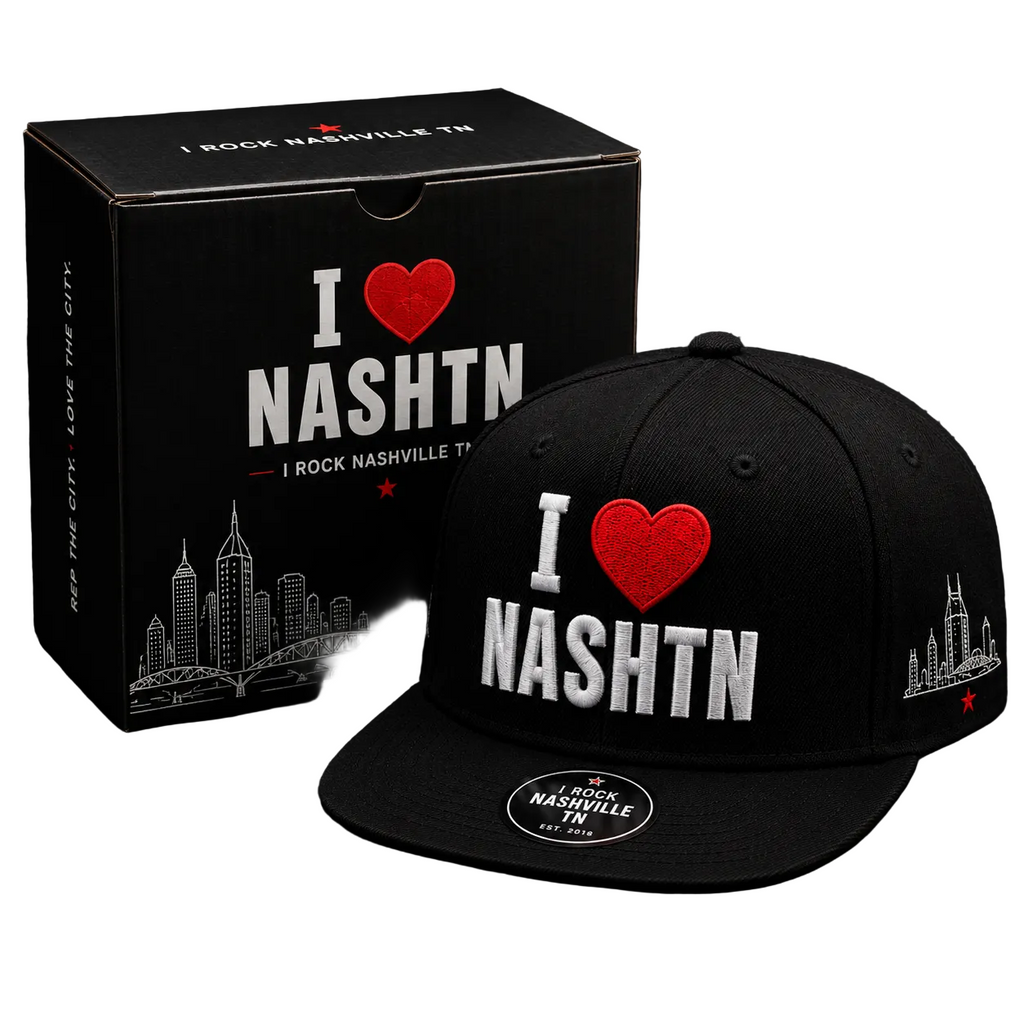 I ❤️ NASHTN Premium Snapback – Limited Drop