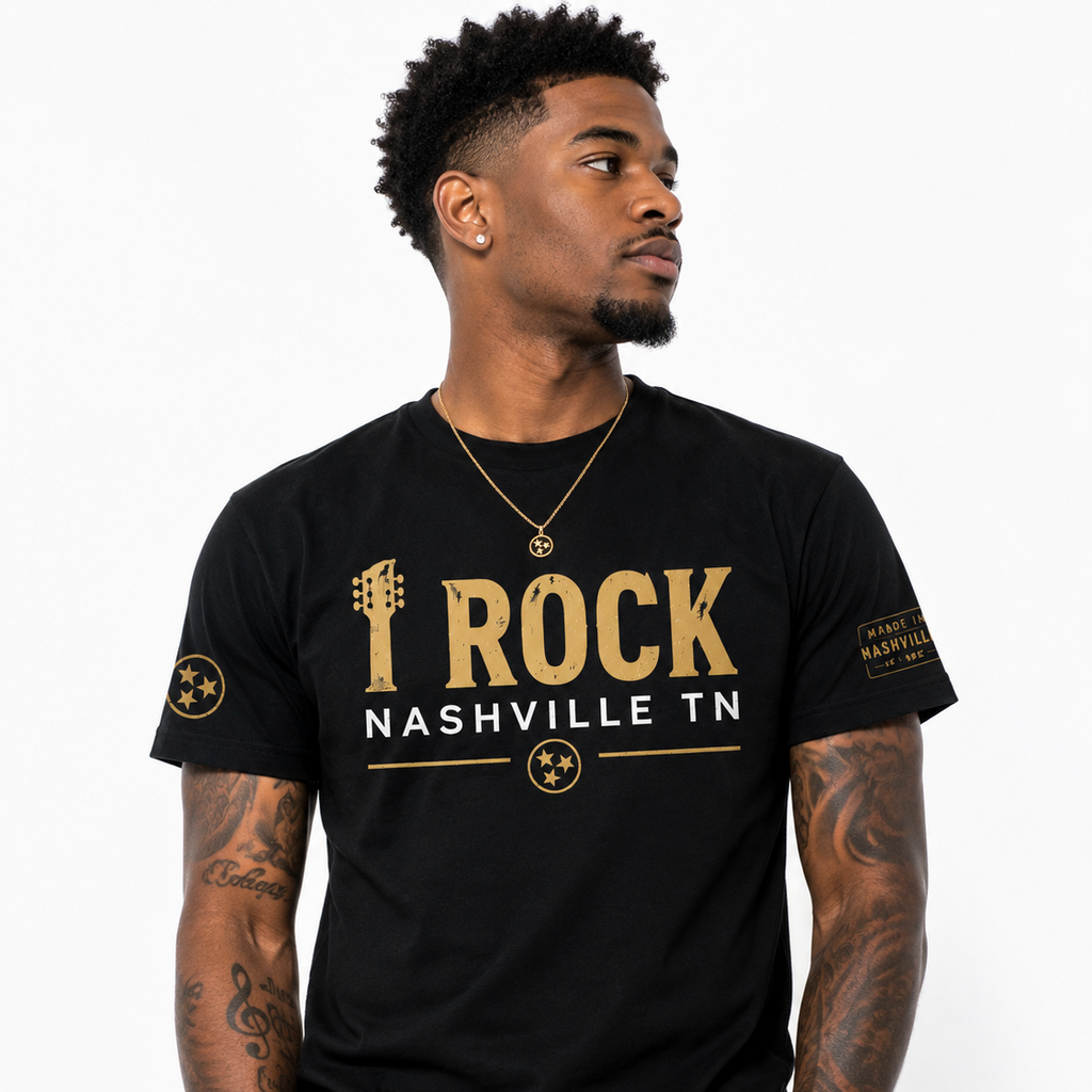 I Rock Nashville TN – Signature Premium Tee

Made in Nashville. Built to Stand Out.